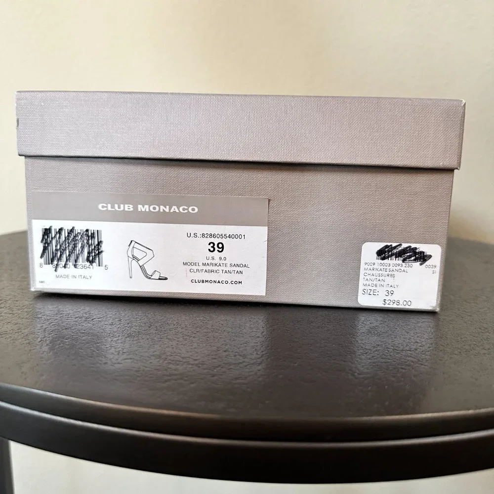 CLUB MONACO Marikate High Heeled Sandal - 39 - Picture 6 of 16